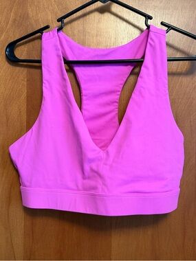 Fabletics Sports Bra Bright Pink Medium